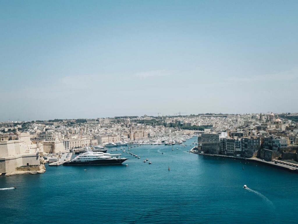 The view of Valletta, a gateway to exploring the rest of Malta’s budget-friendly attractions